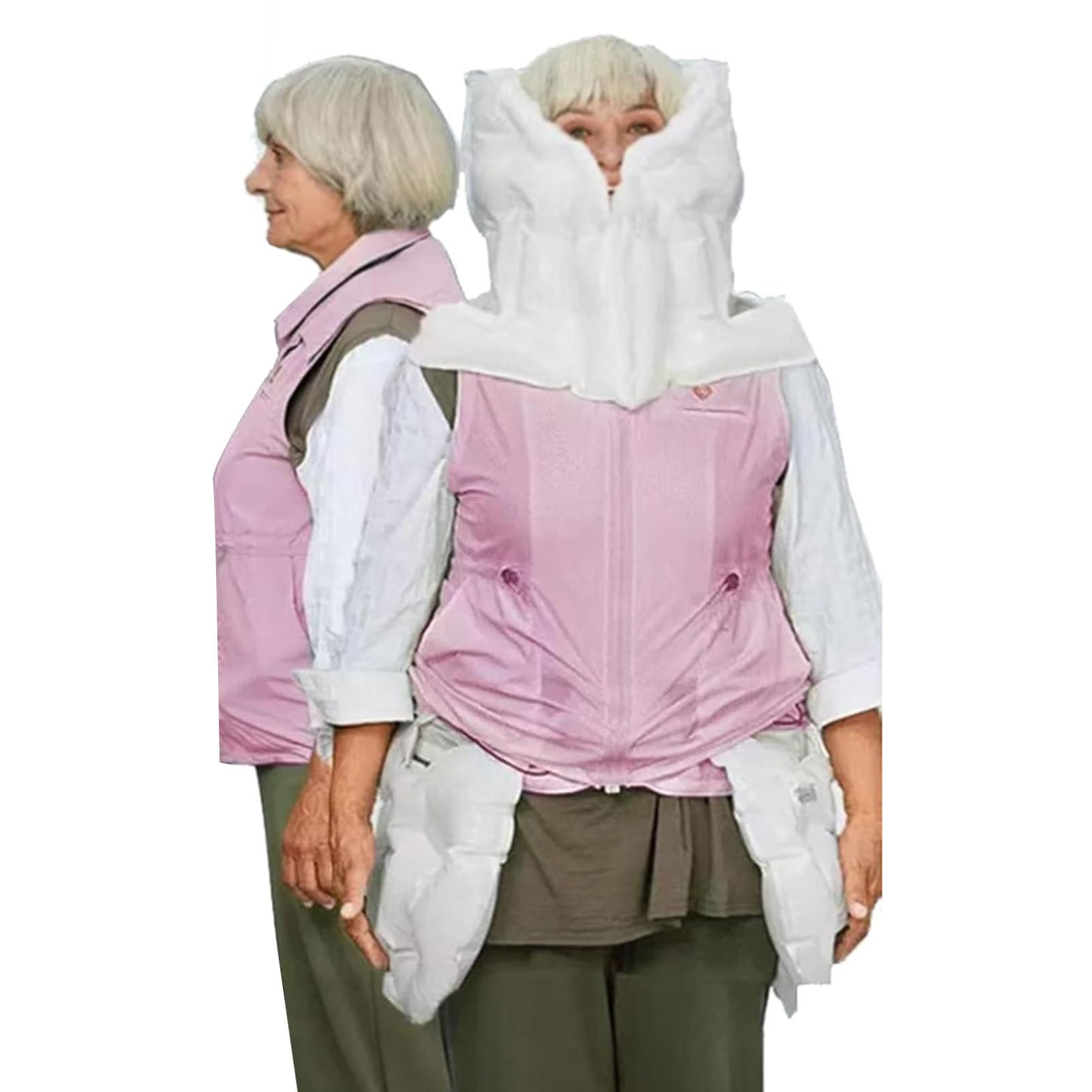 Anti-Fall Airbag Vest for Elderly, Smart Jacket with APP to Track Exercise Data, Clothing for Safety and Support