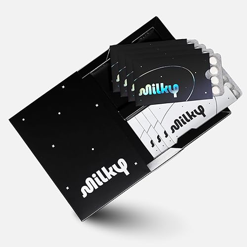 Miniatura 12 de Milky Píldoras de intolerancia a la lactosa - 10,800 FCC - Alivio lácteo para la intolerancia a la lactosa - Tabletas de enzima lactasa - Hinchazón