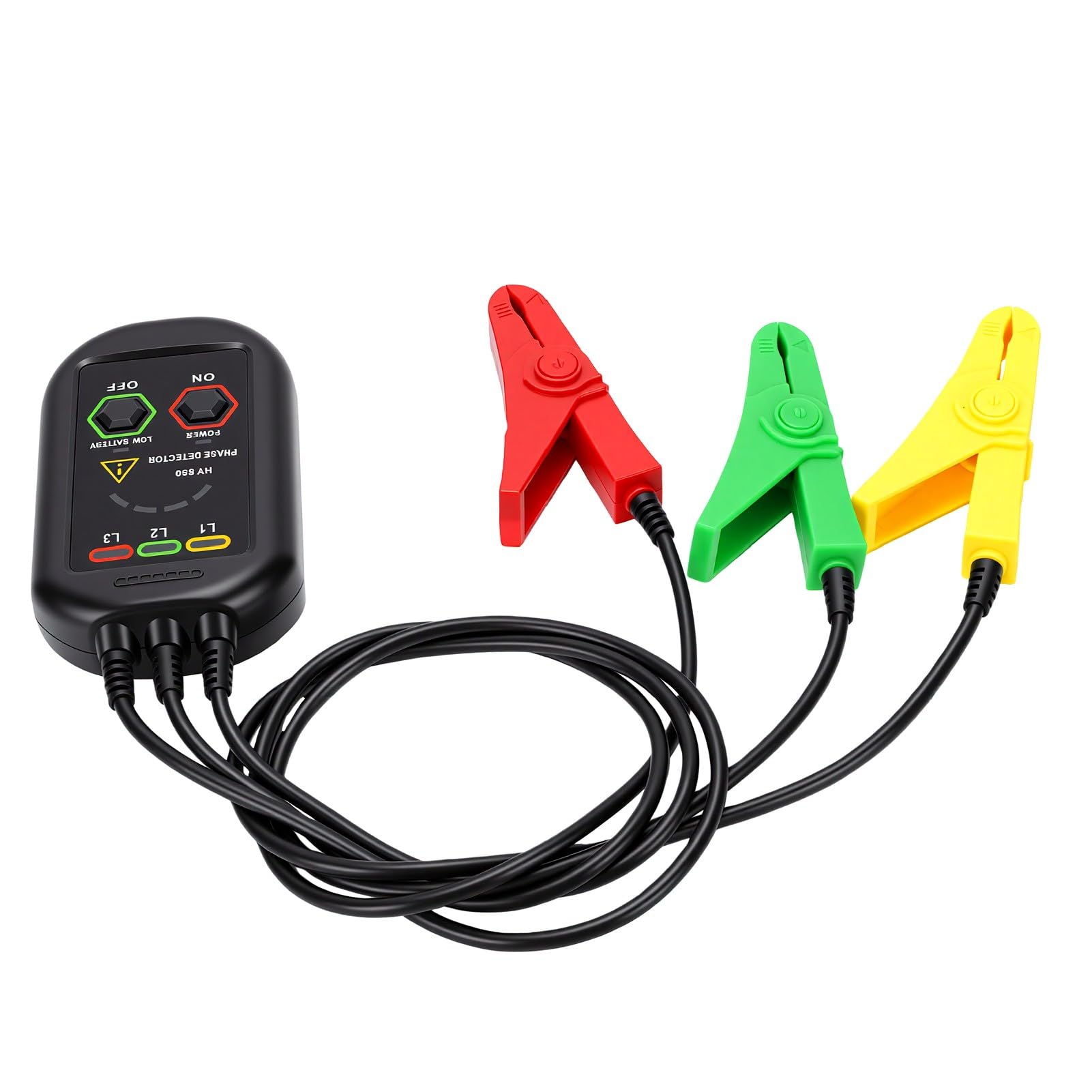 Probador de Fase de Voltaje CA, 4 Luces LED