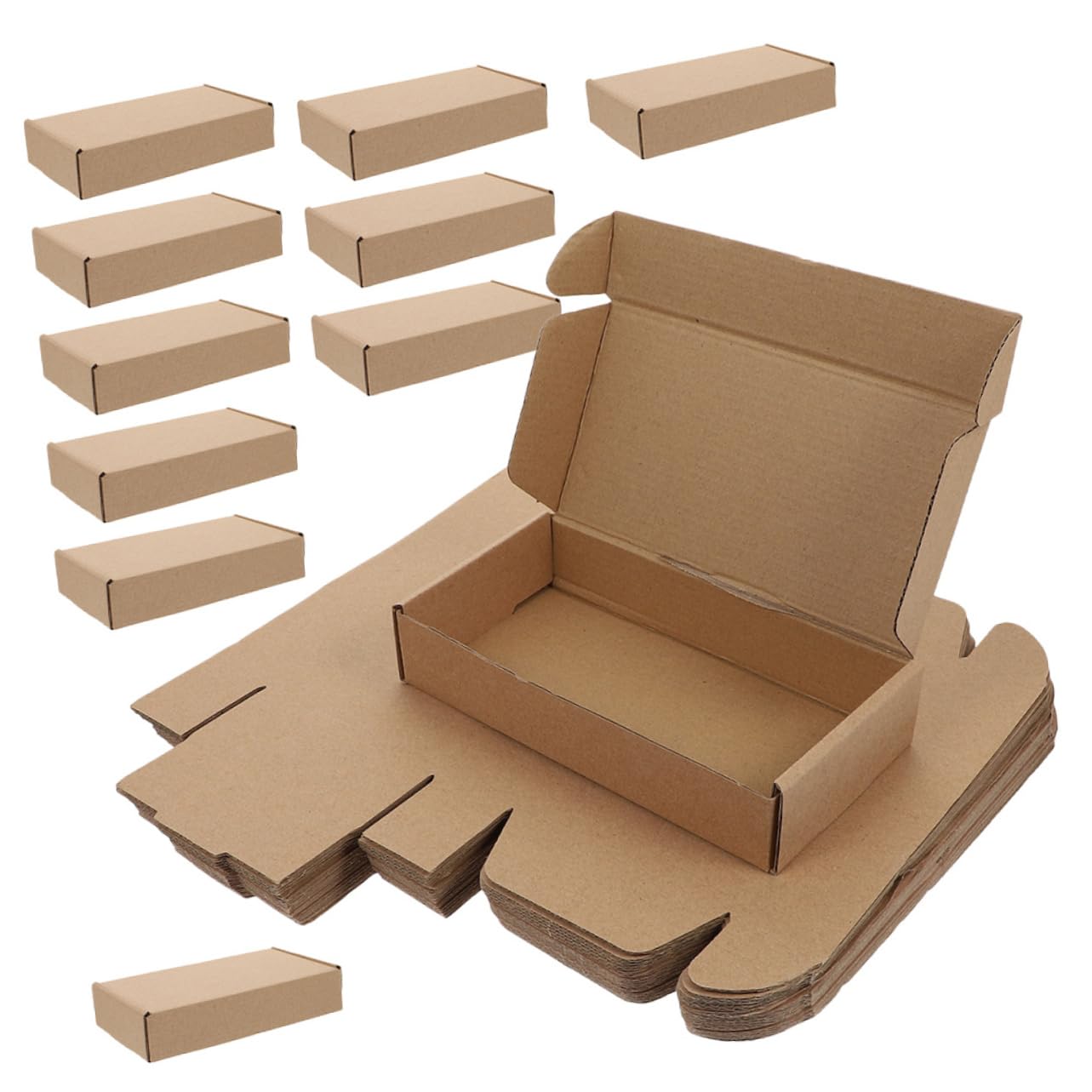PLAFOPE Shiing Box Umzugskartons Aus Wellpappe 25 Stück Paketkarton Für Den Versand