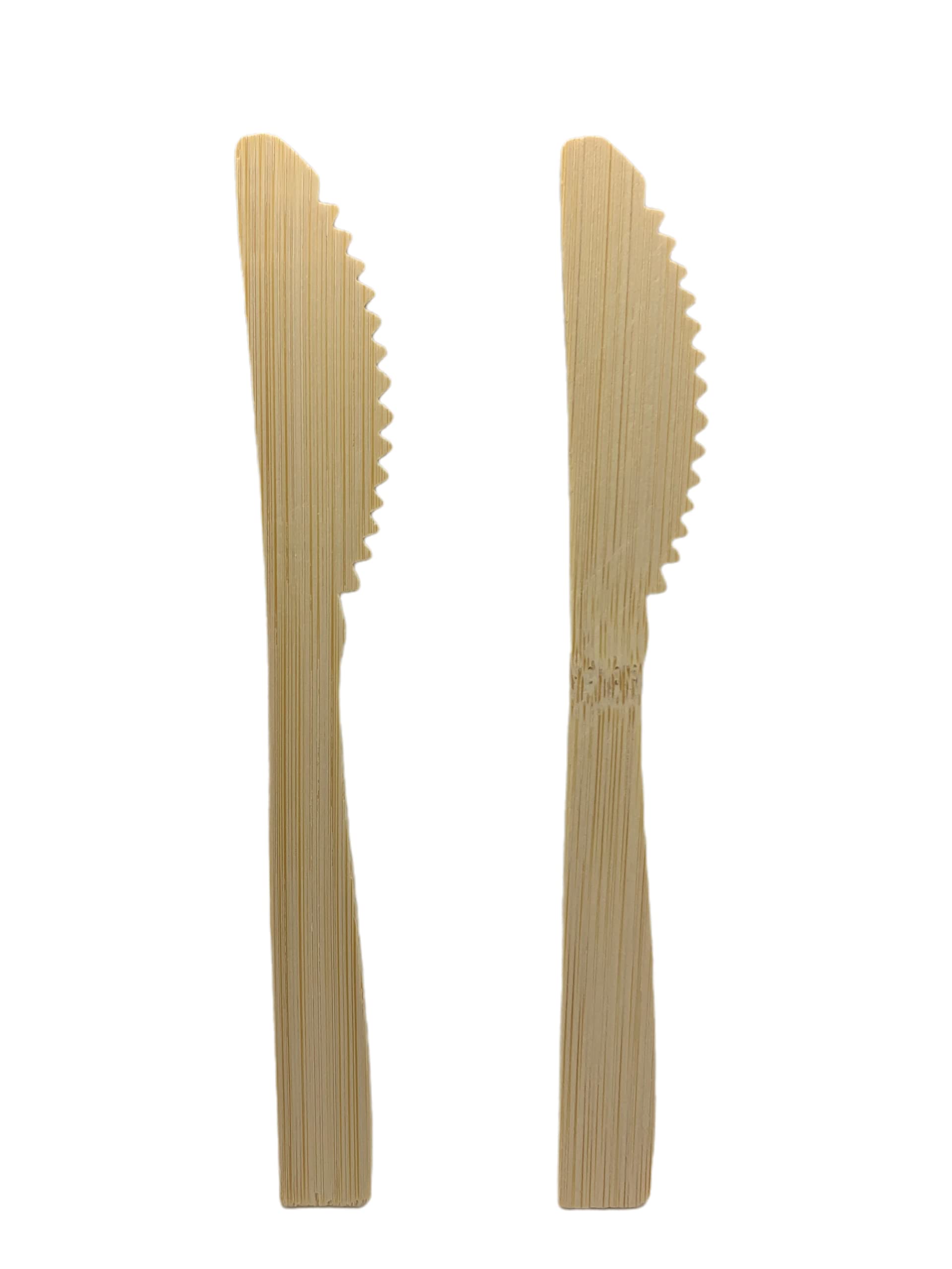 50 coltelli | bambù | usa e getta | biodegradabili | Compostabili | Non grattugia | Resistenti
