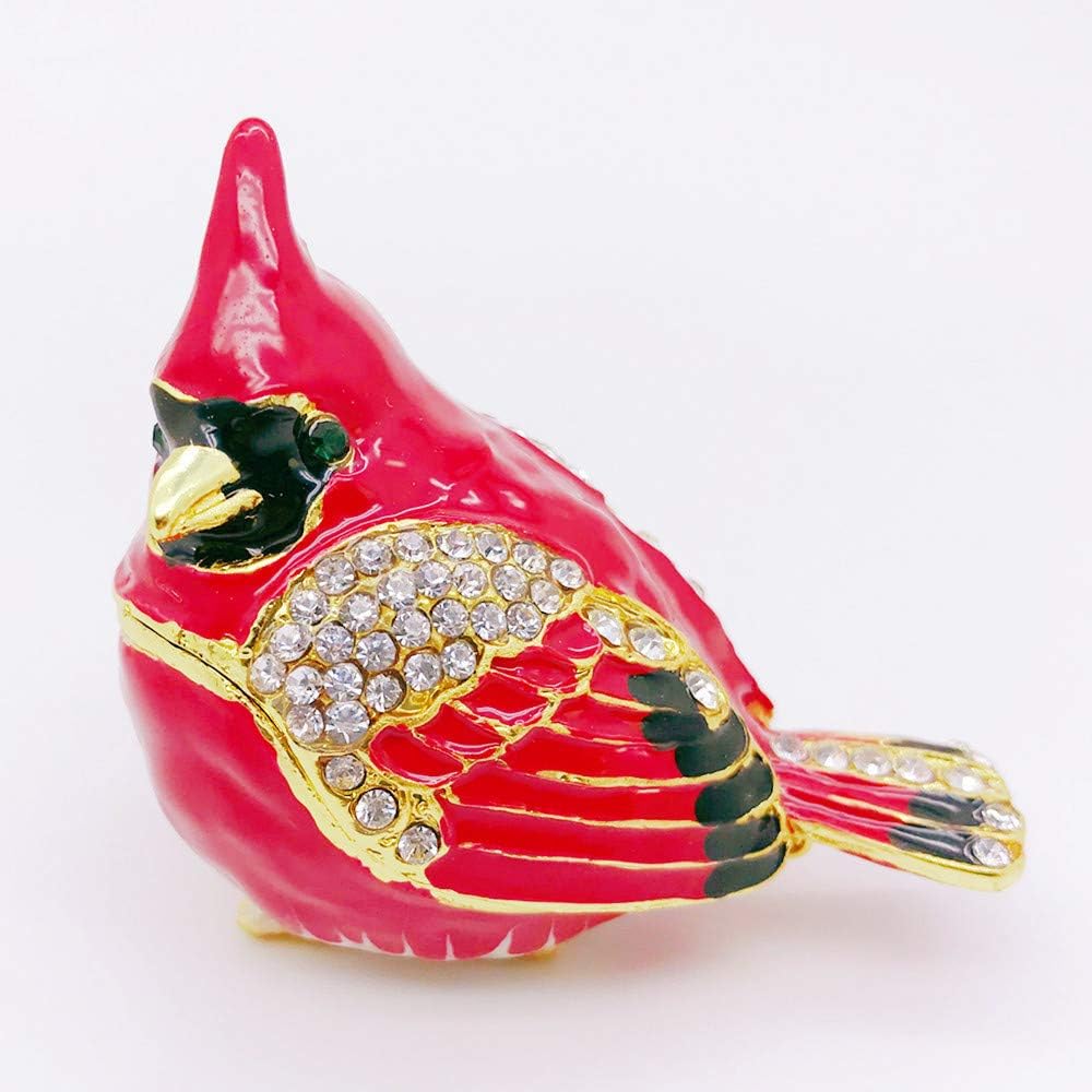 Trust Gishima Cardinal Bird Figurine Trinket Collectable Albuquerque Mall Wedding Box J