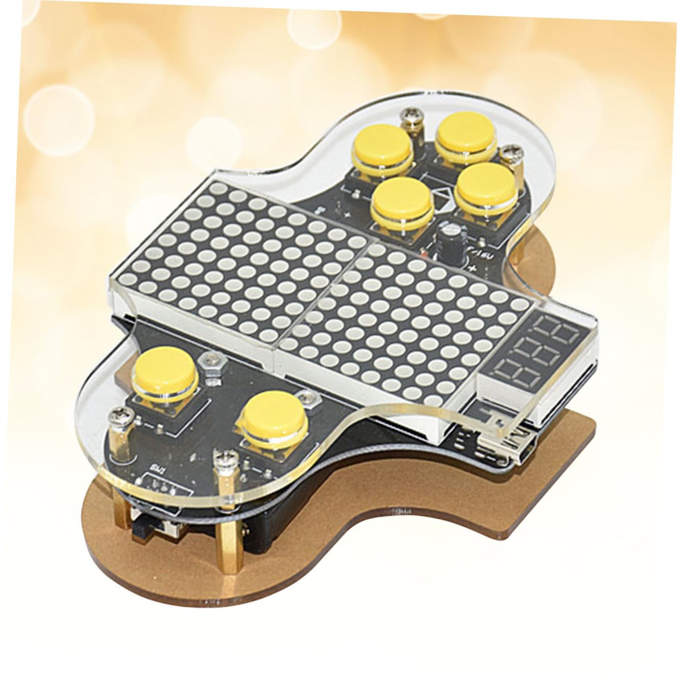 Kit de Consola de Juegos de Bricolaje V2 con H6d2 | Incluye 4 Juegos, Alimentación Usb, Instalación Sencilla, Área de Control Amplia y 3 Pilas Aaa No Incluidas