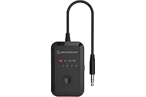 FMT7-SP1 Tune-Tone FM Stereo Transmitter with Built-in 3.5mm AUX Cable