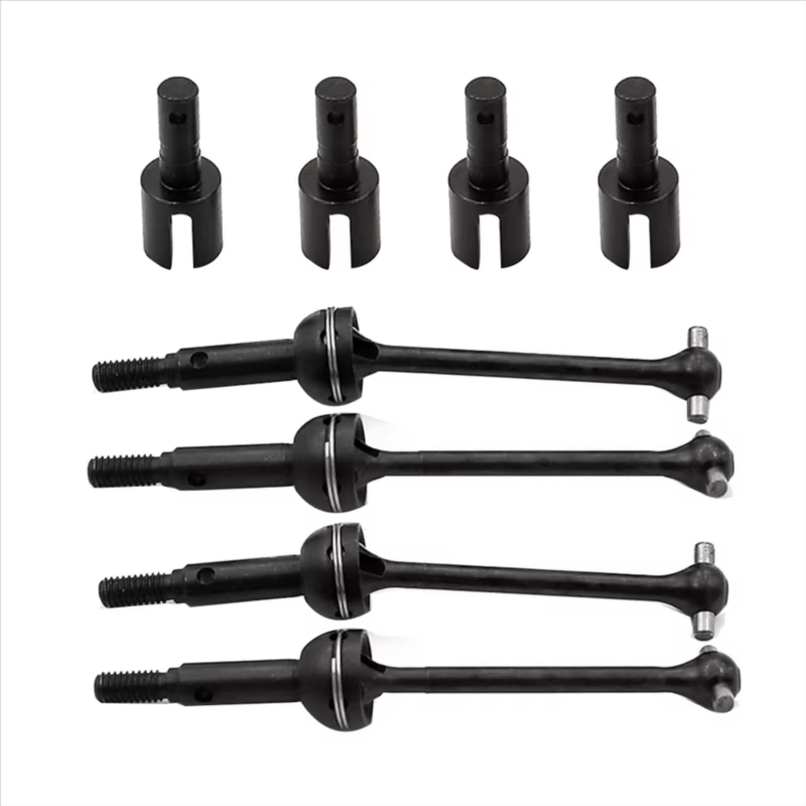 RC Accessoires Voitures Compatible avec LC pour Racing PTG-2 1/10 Mise À Niveau Voiture RC Kit De 8 Pièces Boîte De Vitesses, Différentiel Et Arbre De Transmission CVD en Métal