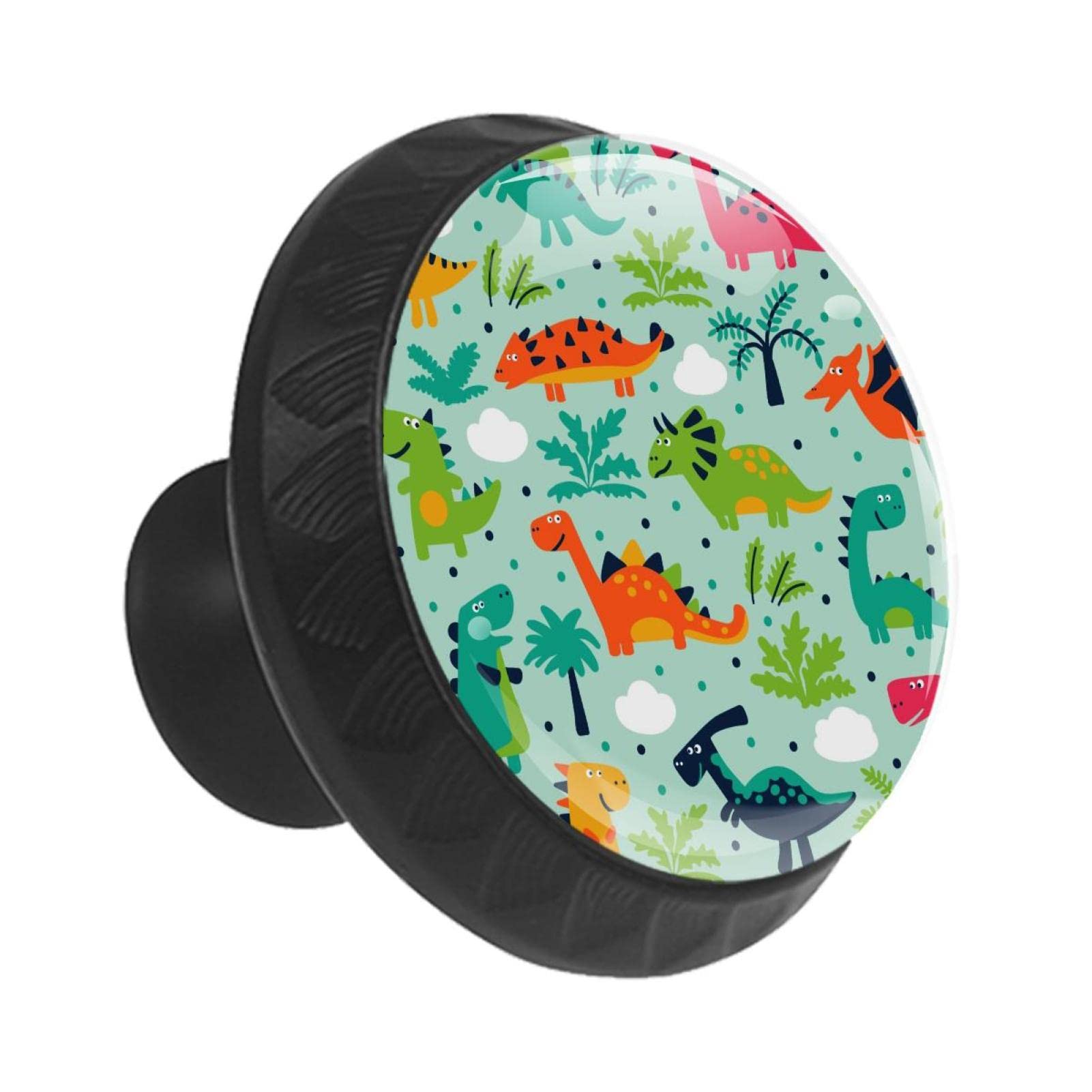 Boutons de tiroir dinosaure pour décorer la chambre d'enfant : lot de 12