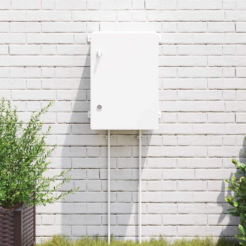 Armario de control de plástico ABS resistente para interiores y exteriores, 42 x 19,5 x 50 cm