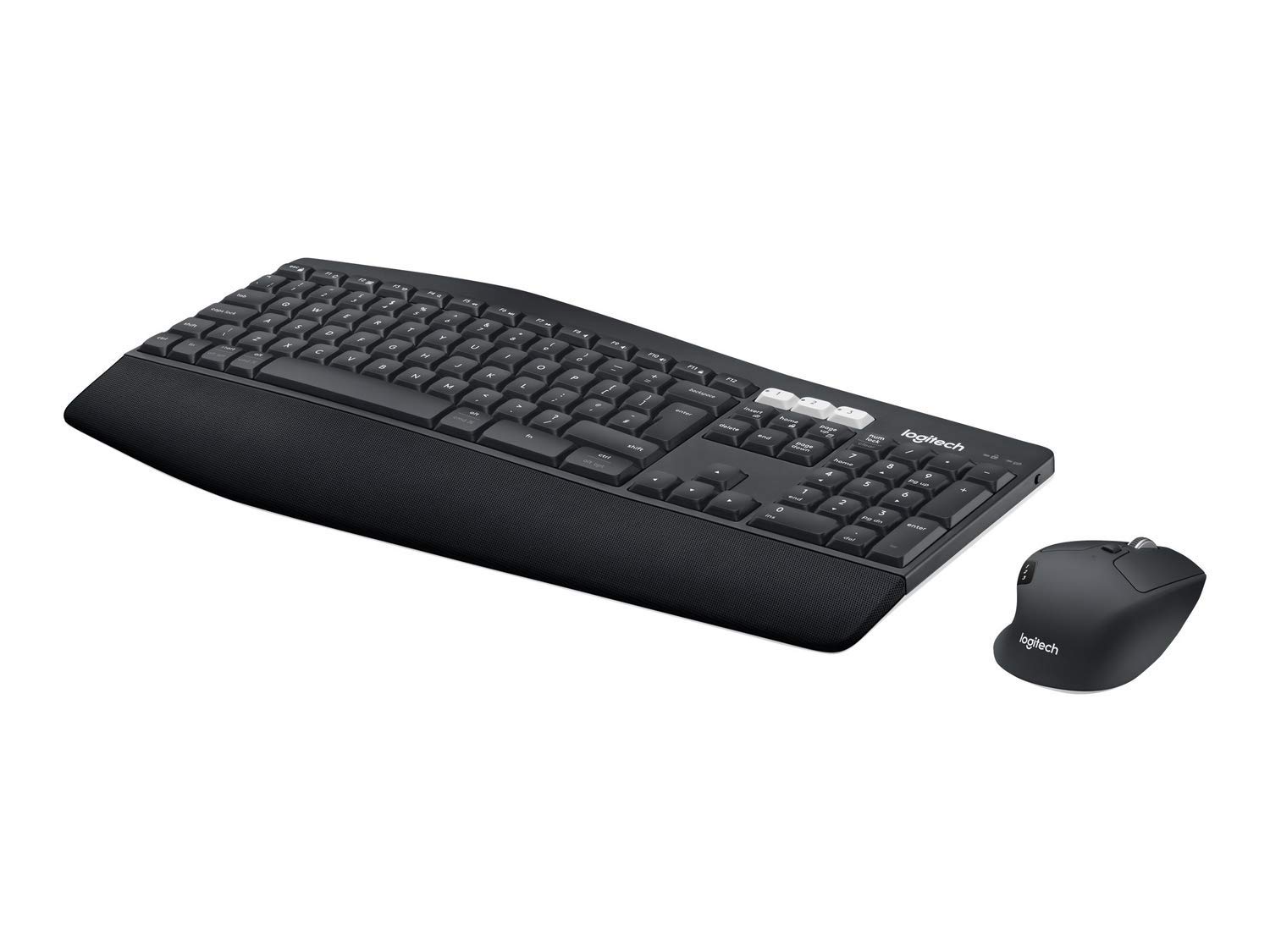 Logitech MK850 Performance Clavier RF sans Fil + Bluetooth QWERTZ Suisse Noir