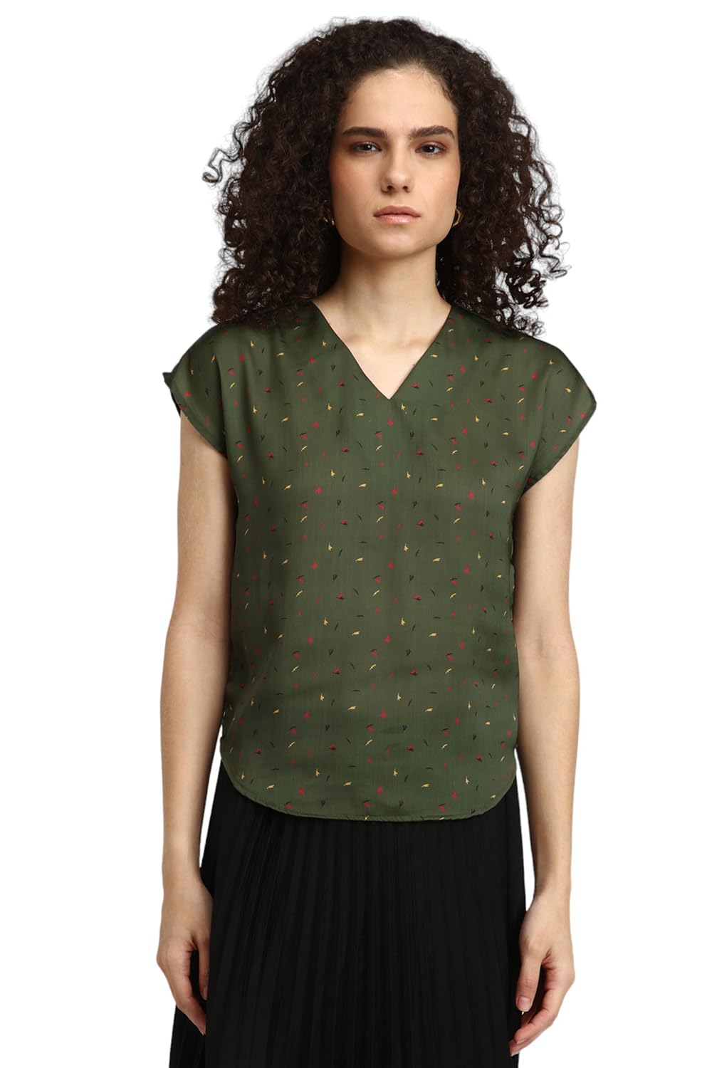 forever 21 Women Floral Regular Fit Tops-picture-2