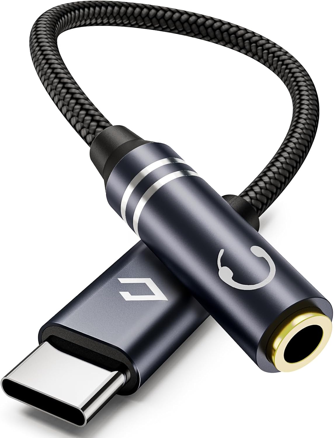 USB Type C to 3.5mm Headphone Jack Audio Adapter, USB C to Female Aux Dongle Cable Nylon Cord Compatible with iPhone 15/ Pro/Plus/Max, iPad Pro, MacBook, Samsung Galaxy, Pixel – Blue USB Type C to 3.5mm Headphone Jack Audio Adapter, USB C to Female Aux Dongle Cable Nylon Cord Compatible with iPhone 15/ Pro/Plus/Max, iPad Pro, MacBook, Samsung Galaxy, Pixel – Blue