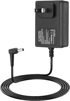 24V AC Adapter Power Supply Cord Compatible with Wireless Router Bluetooth Speaker DVD Player ADSL Cats HUB WiFi Camera Security Camera LED Strip Light CCTV Camera DC Pump Power Adapter