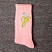 Produktbild 5 Paar Lustige Frühlingsdruck Socken Cartoon Kaktusfrucht Banane Lächeln Glücklich Baumwolle Harajuku Skating Unisex Socken