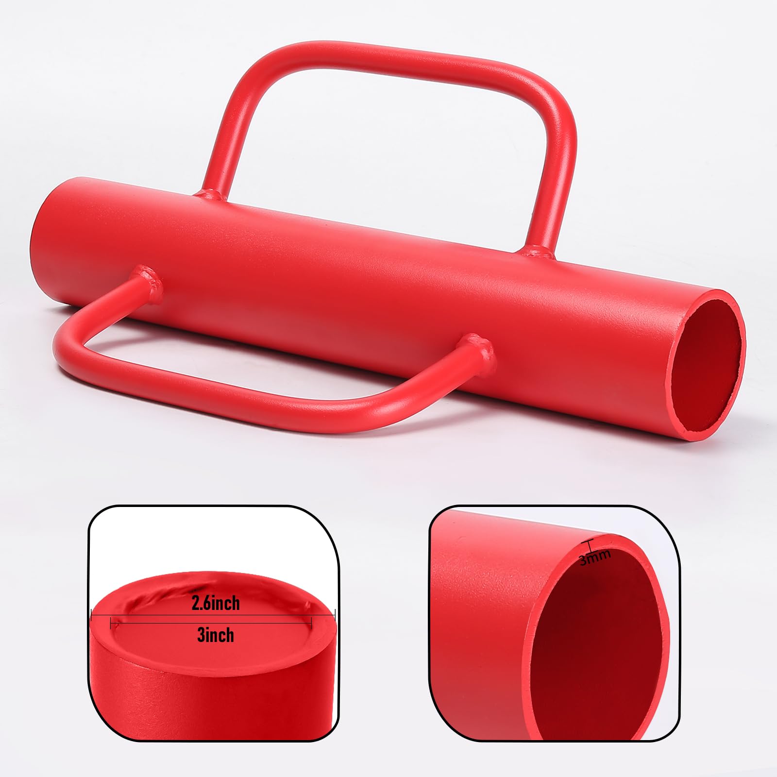 Using Hand T Post Driver Snapklik.com : ICokin Red Fence Post Driver16.5 Inch T Post Driver,12LB ...