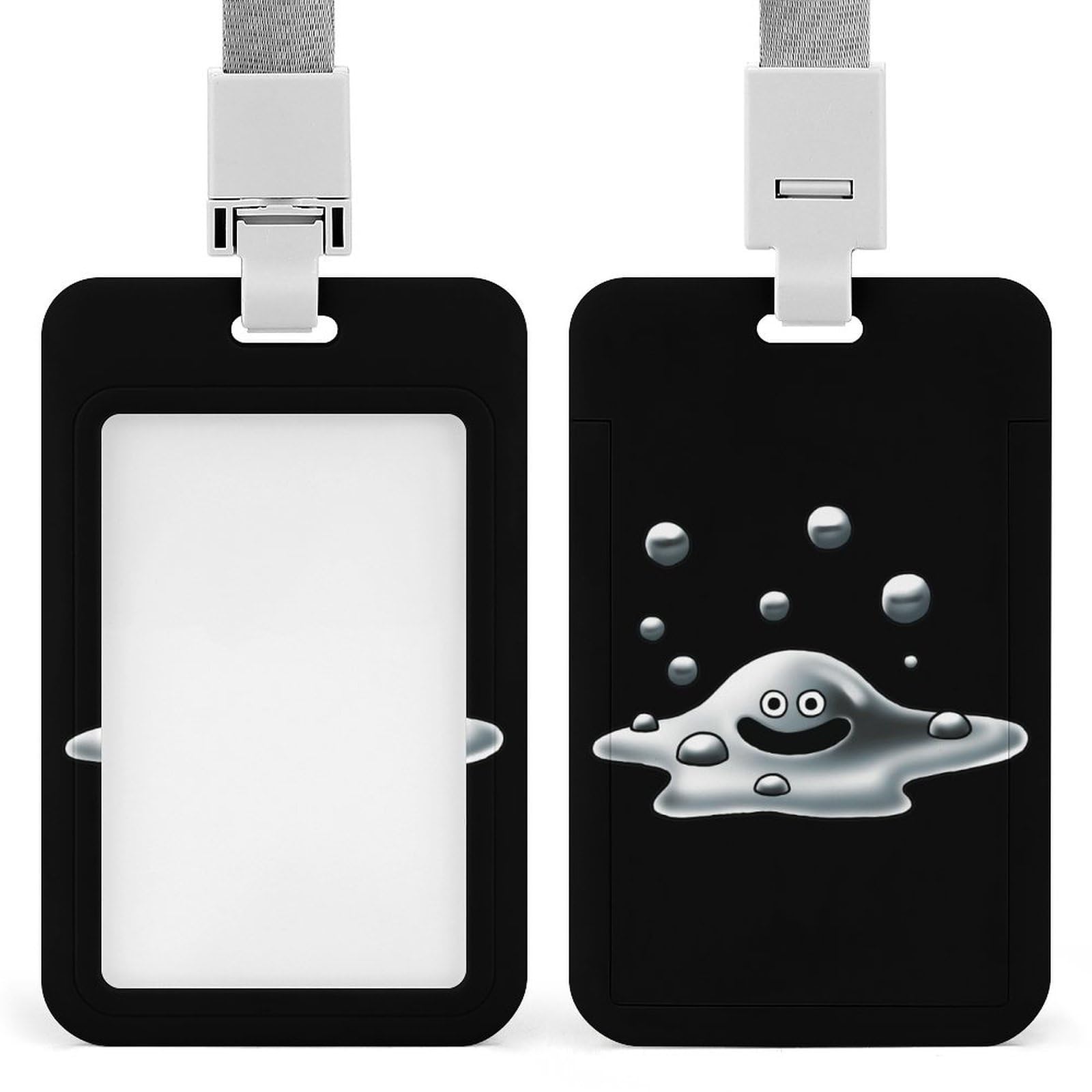 Amazon.co.jp: IDカードホルダー スライム 名札ケース 社員証ケース