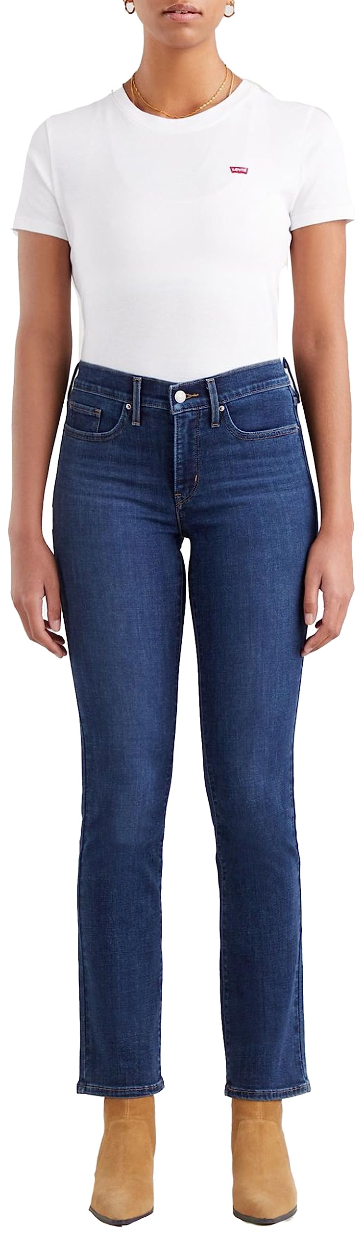 Levi's 314 Shaping Straight: Vaqueros Mujer con Estilo Perfecto