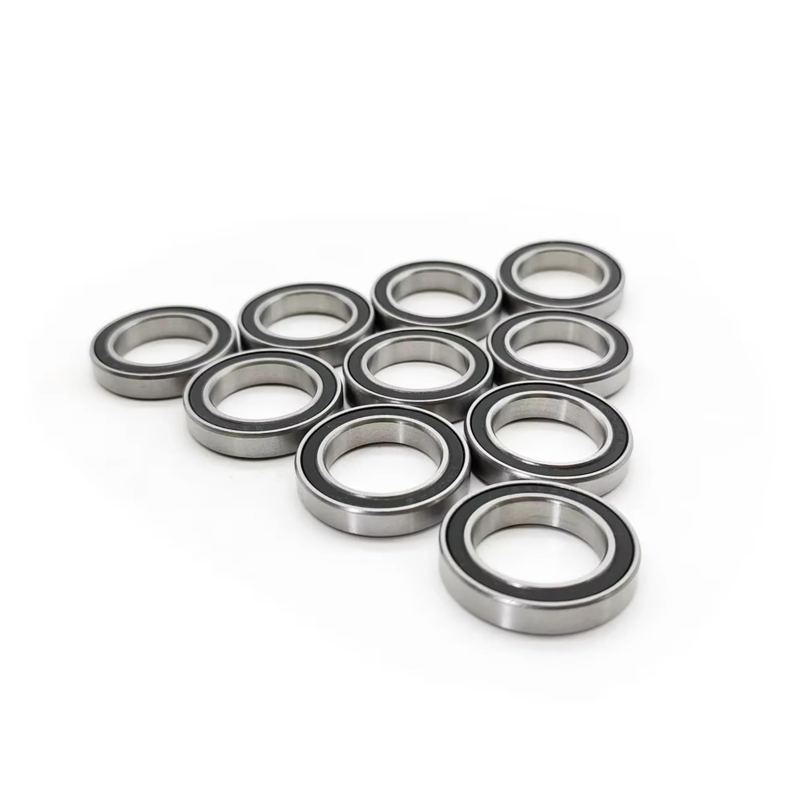 RC Lagerteile Für 6701ZZ Chromstahl Kugellager Schwarz Gummiversiegelt Miniatur Rillenkugellager RC Modus Autos 12x18x4MM(10 pcs)