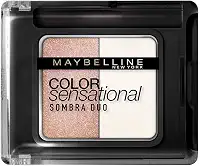 Sombra Duo Color Sensational Indie, Maybelline, Branco/Marrom Claro