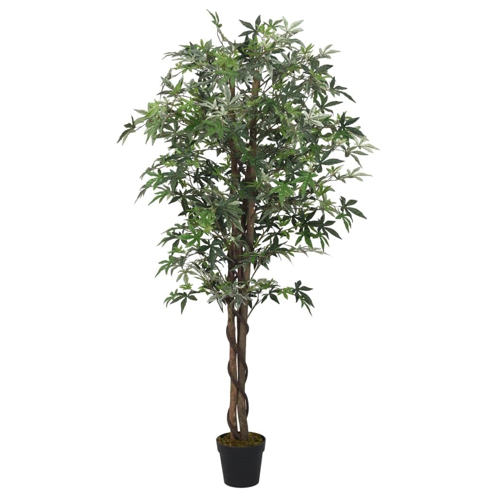 Érable artificiel 120cm plante artificielle intérieur avec pot
