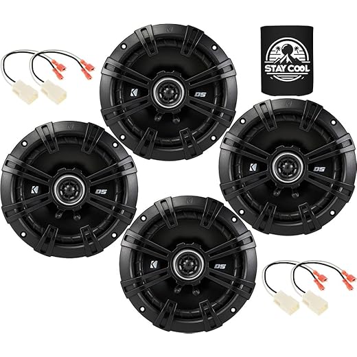 KICKER 6.5" DS Series Jeep Upgrade Kit