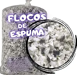 Flocos de Espuma Enchimento Travesseiro Puff Almofada Antialérgica Fênix