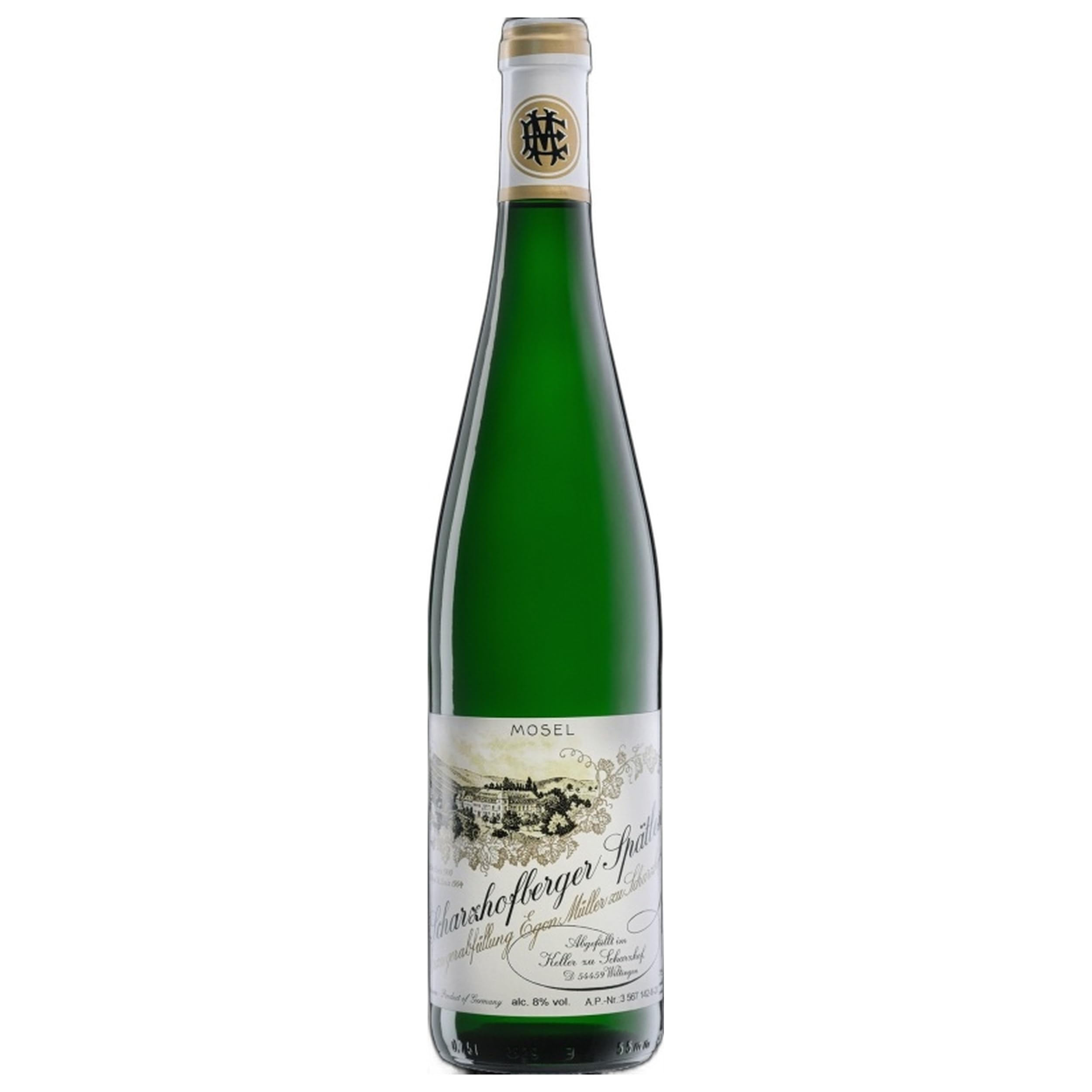 Egon Müller Scharzhofberger Spätlese Weisswein Weiss trocken Deutschland inkl. FeinWert E-Book (1 x 0.75 l)