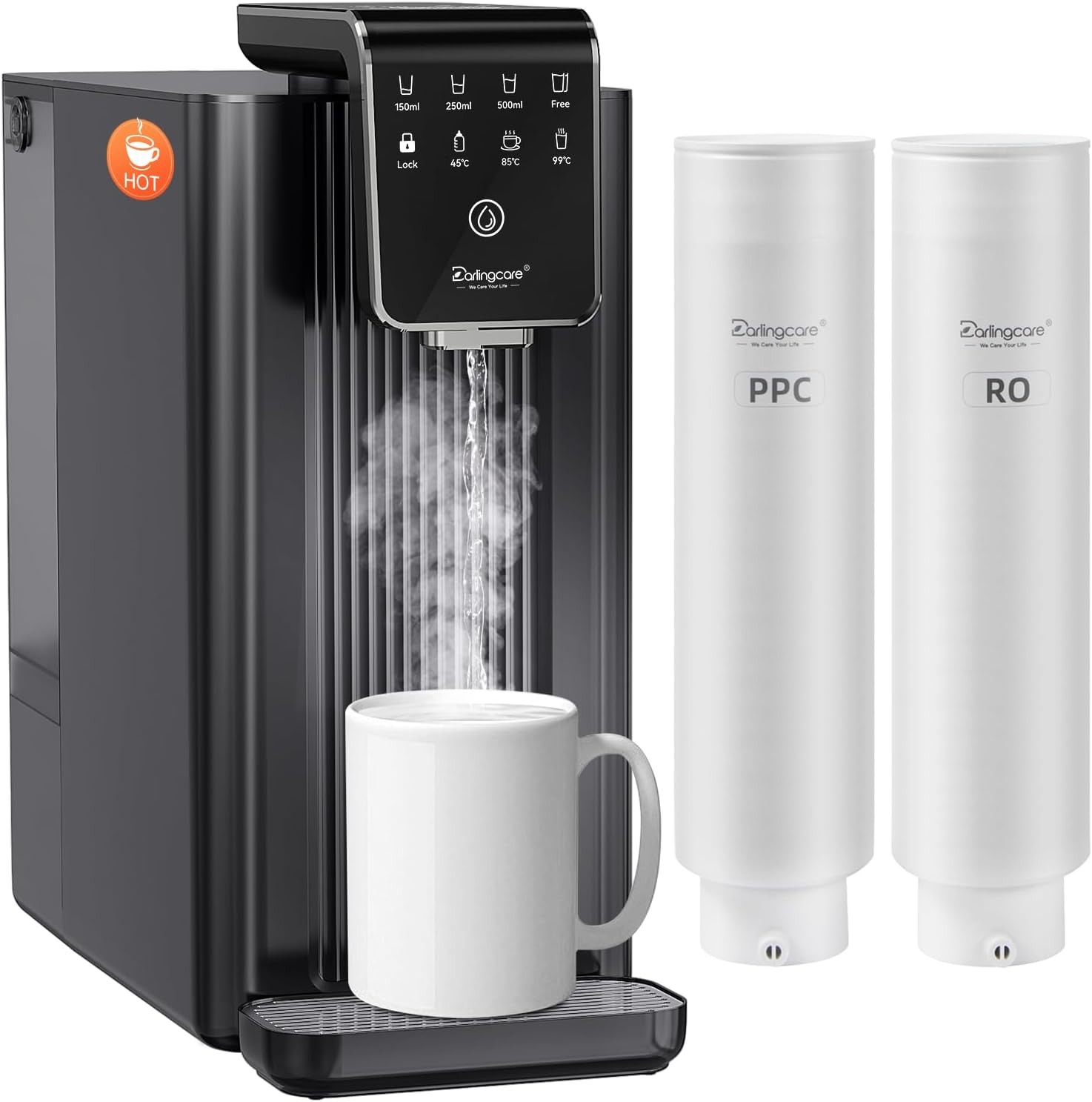 Frizzlife Sistema de filtración de agua de ósmosis inversa RO - 600 GPD Frizzlife Sistema de filtración de agua de ósmosis inversa RO - 600 GPD