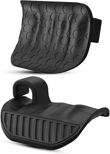 Guantes de gimnasio de silicona sin dedos, agarres duraderos y almohadillas de agarre para entrenamiento de gimnasio y ejercicio para protección de