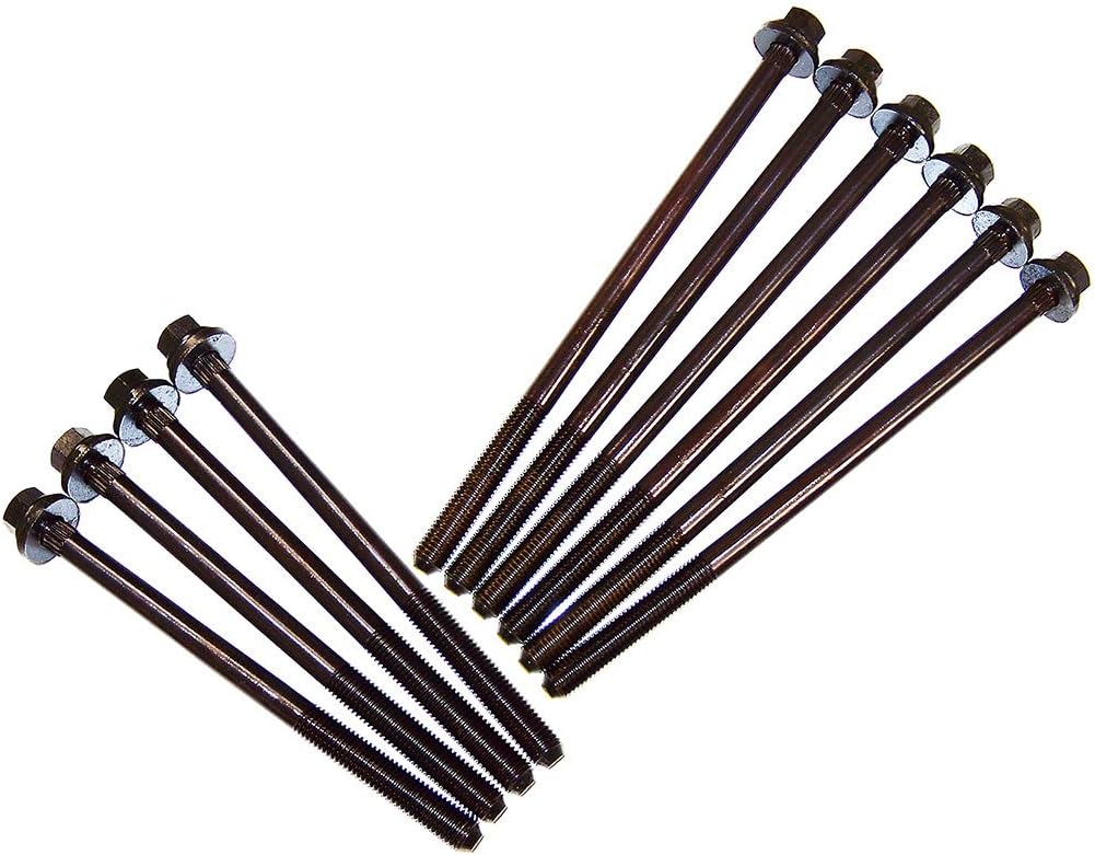 DNJ HBK149 Head Bolt Kit for 1995-2005 Chrysler, Dodge, Plymouth Breeze, Cirrus, Neon 2.0L L4 16V SOHC 1996cc
