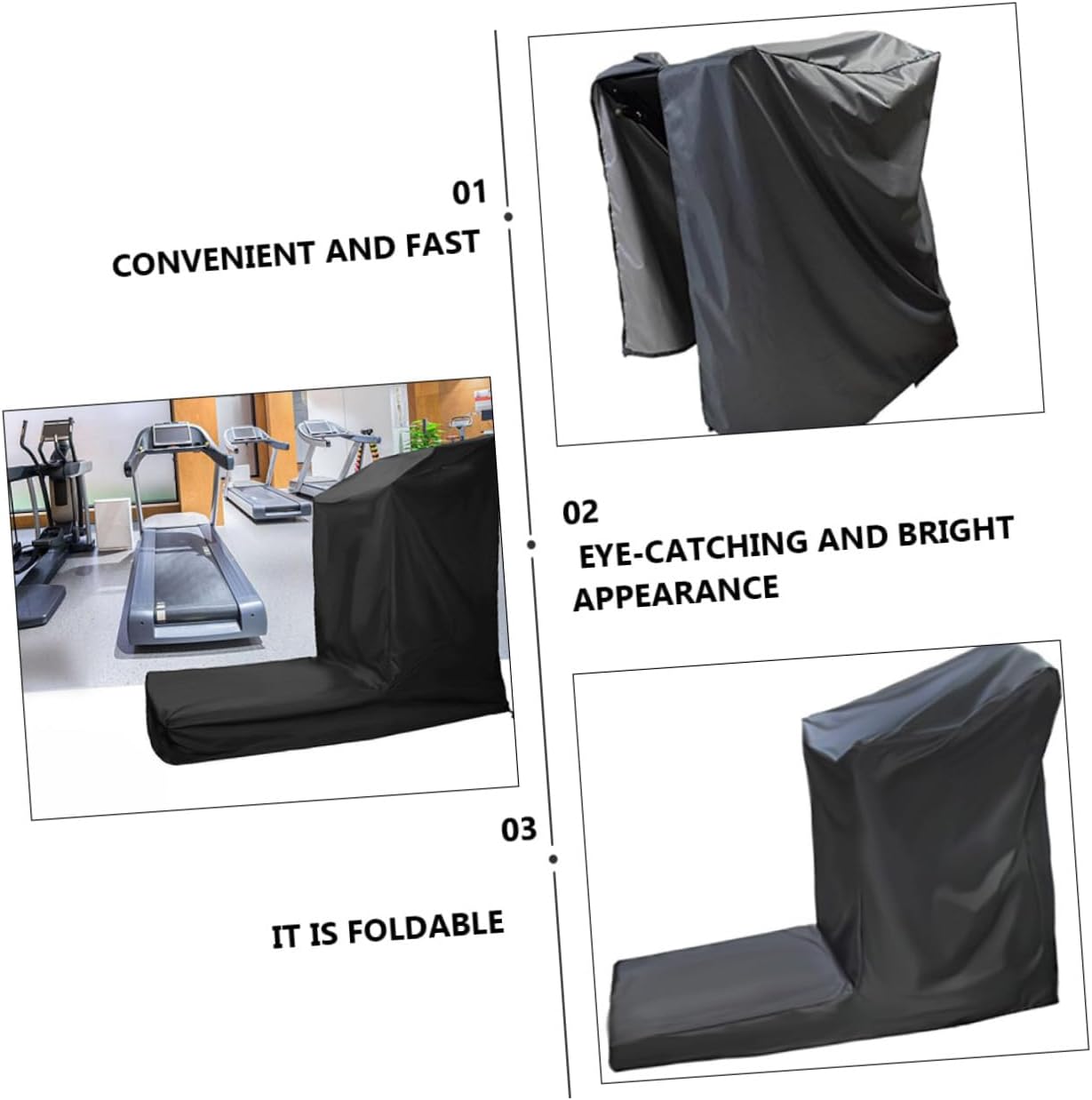 Rainproof Treadmill Cover Home Machine Protector for Home Workout Equipment