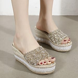 ★ OPEN YY ★ FRINGE WEDGE MULE オーダーメイド FRINGE CARNIVAL PEEKY｜J&M DAVIDSON｜ジェイアンドエム