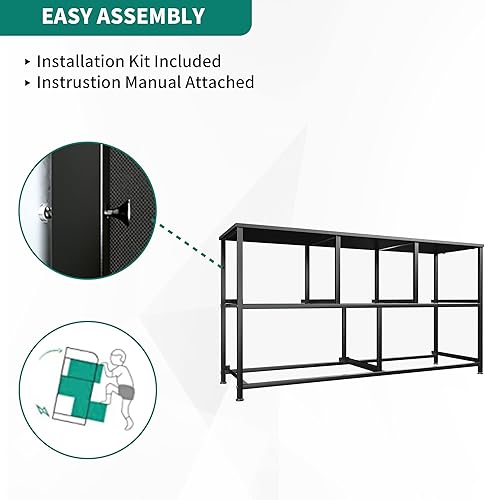 Miniatura 7 de YITAHOME Cómoda con 5 cajones – Torre de almacenamiento de tela, unidad organizadora para dormitorio, sala de estar, armarios – Estructura de acero