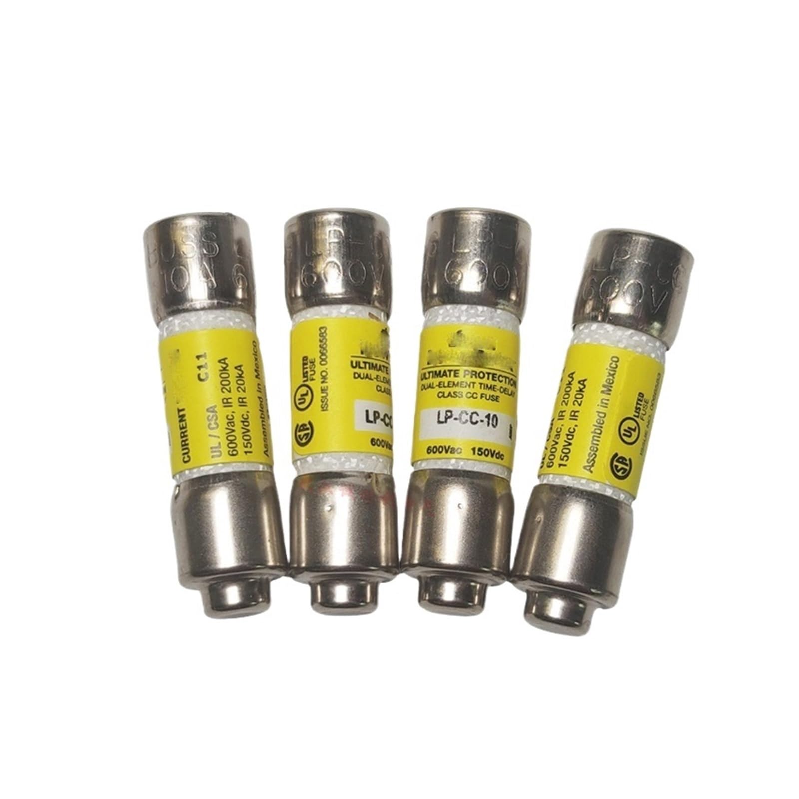 YMUGUEGH 1PCS Fuse LP-CC-1-2-3-4-5-6-7-8-10-15-20-25-30 600V(LP-CC-8 8A)