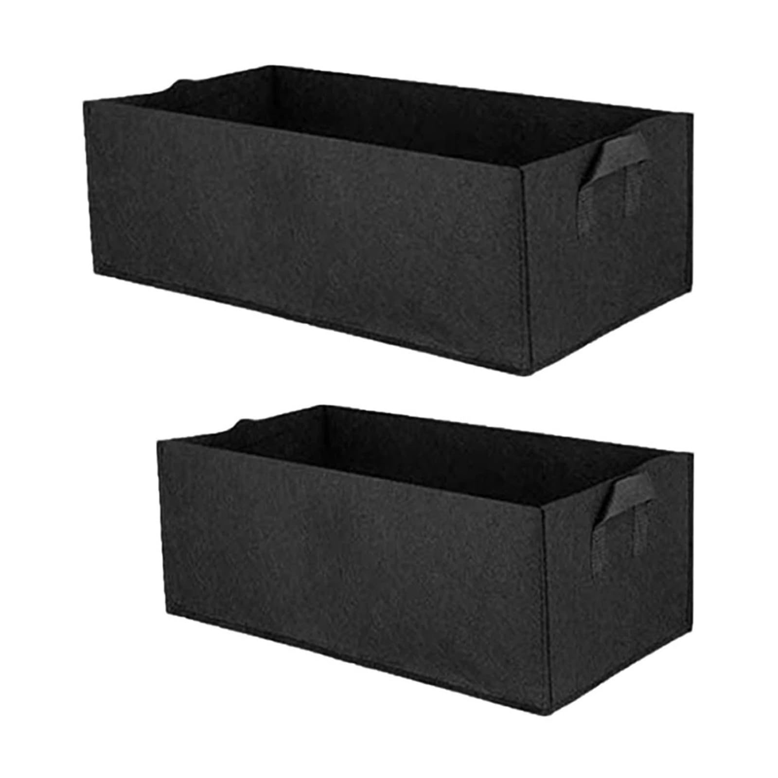 Grand Sac de Culture 5 Sacs Plantation Rectangulaires en Feutre pour Jardin