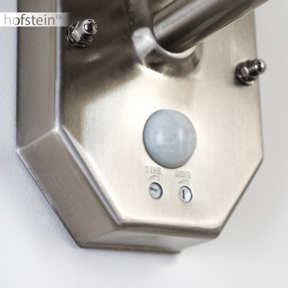 Applique Murale D'extérieur LED Dodd, Lampe D'extérieur Moderne En Acier Inoxydable, Lampe