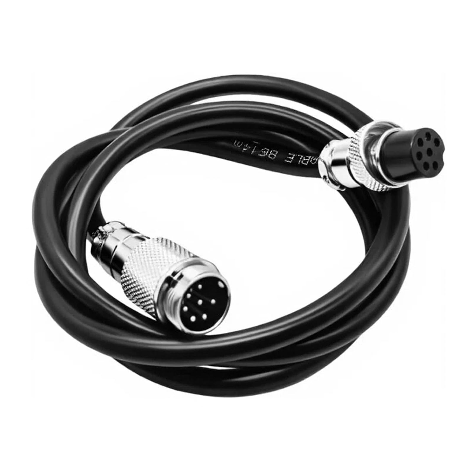 Elecbee GX16 7 Pin Aviation Cable Assemblies, 1m, Male to Female