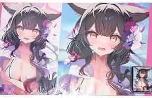 新品未開封　公式　水着ワカモ　プレイマット　スリーブ　ブルーアーカイブ　ブルアカ Amazon.co.jp: ブルーアーカイブ 狐坂ワカモ 水着 スリーブ