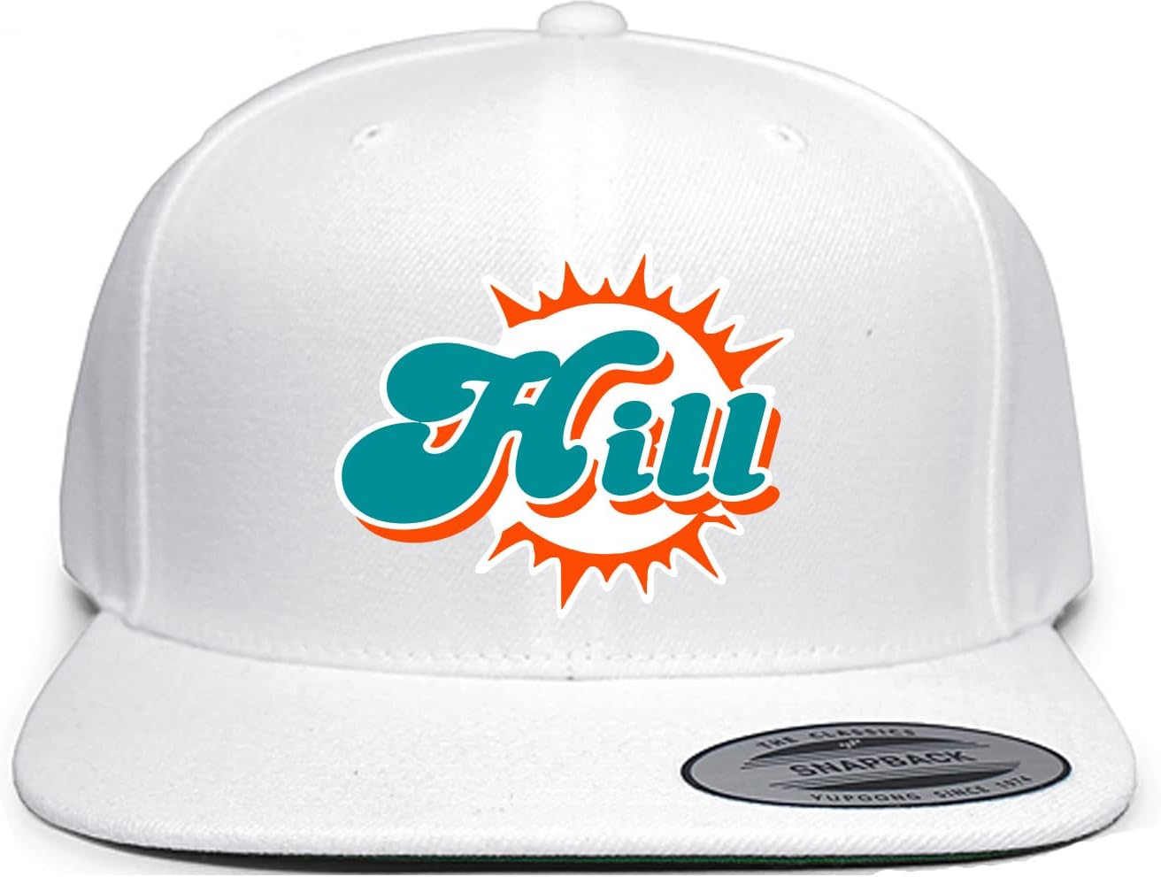 Tobin ClothingWhite Snapback Dolphins Hill Logo Hat