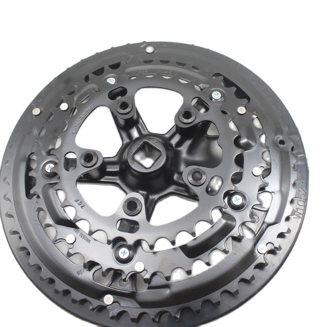 Guarnitura MTB 10 velocità 30/39/5. 0T MTB. Bicicletta a manovella Set da imballaggio 165mm in Lega di Alluminio in Lega di Alluminio pignone a Catena Diamante Foro a Catena Guarnitura