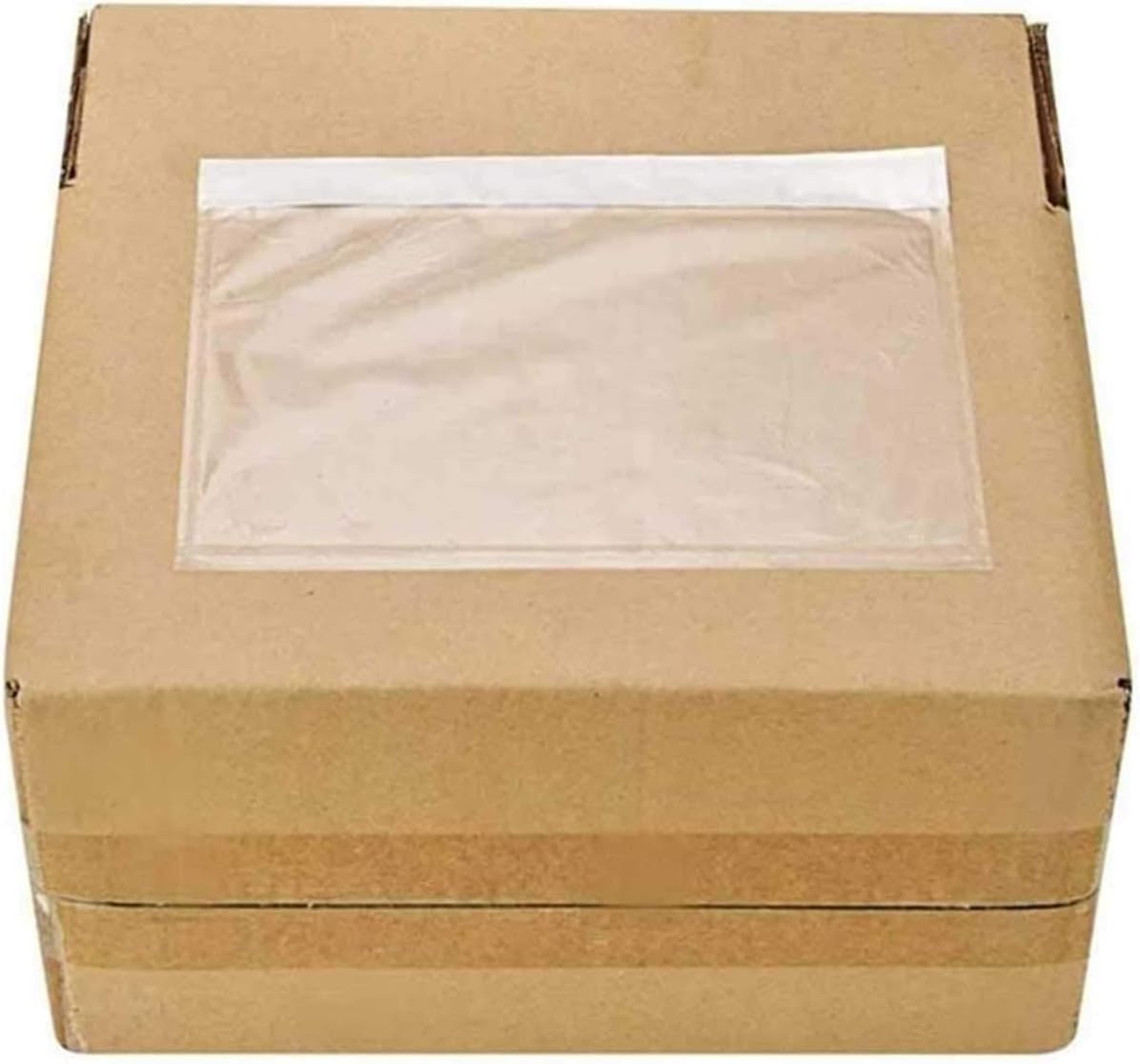 BESTEASY Packing List Pouches, Clear Adhesive Top Loading Packing List/Shipping Label Envelopes - 500 Pack (6x9)