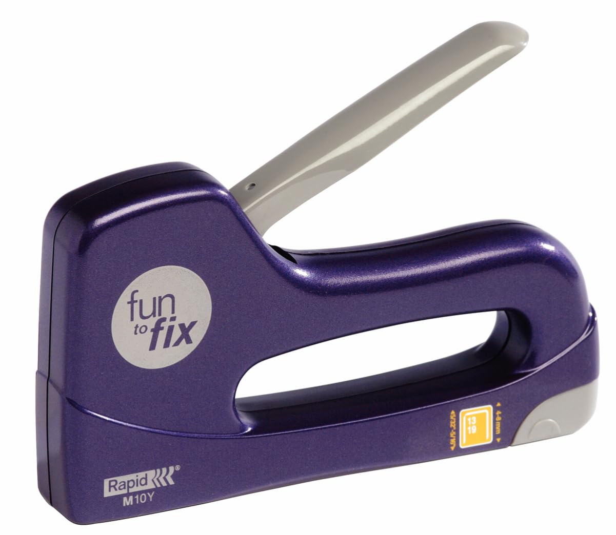 Rapid Fun to Fix M10Y, agrafeuse manuelle, agrafes N°13 4-8 mm, kit démarrage