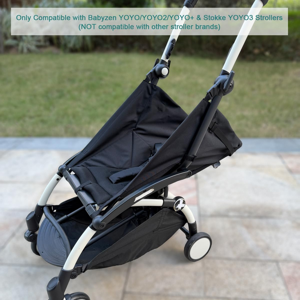 Base di ricambio compatibile con Babyzen YOYO/YOYO2/YOYO+/Stokke YOYO3, cuscino per passeggino in rete traspirante, lavabile in lavatrice, per tutte le stagioni