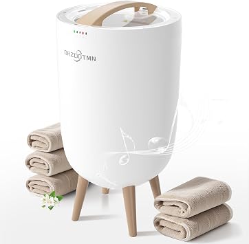 Towel Warmer Bucket for Bathroom 25L - Fits 3 Oversized Towels