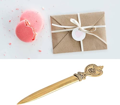 Miniatura 7 de TOPINCN Abrecartas retro, elegante, ligero, para el hogar, práctico, atractivo, decorativo, compacto, conveniente (tipo 5)