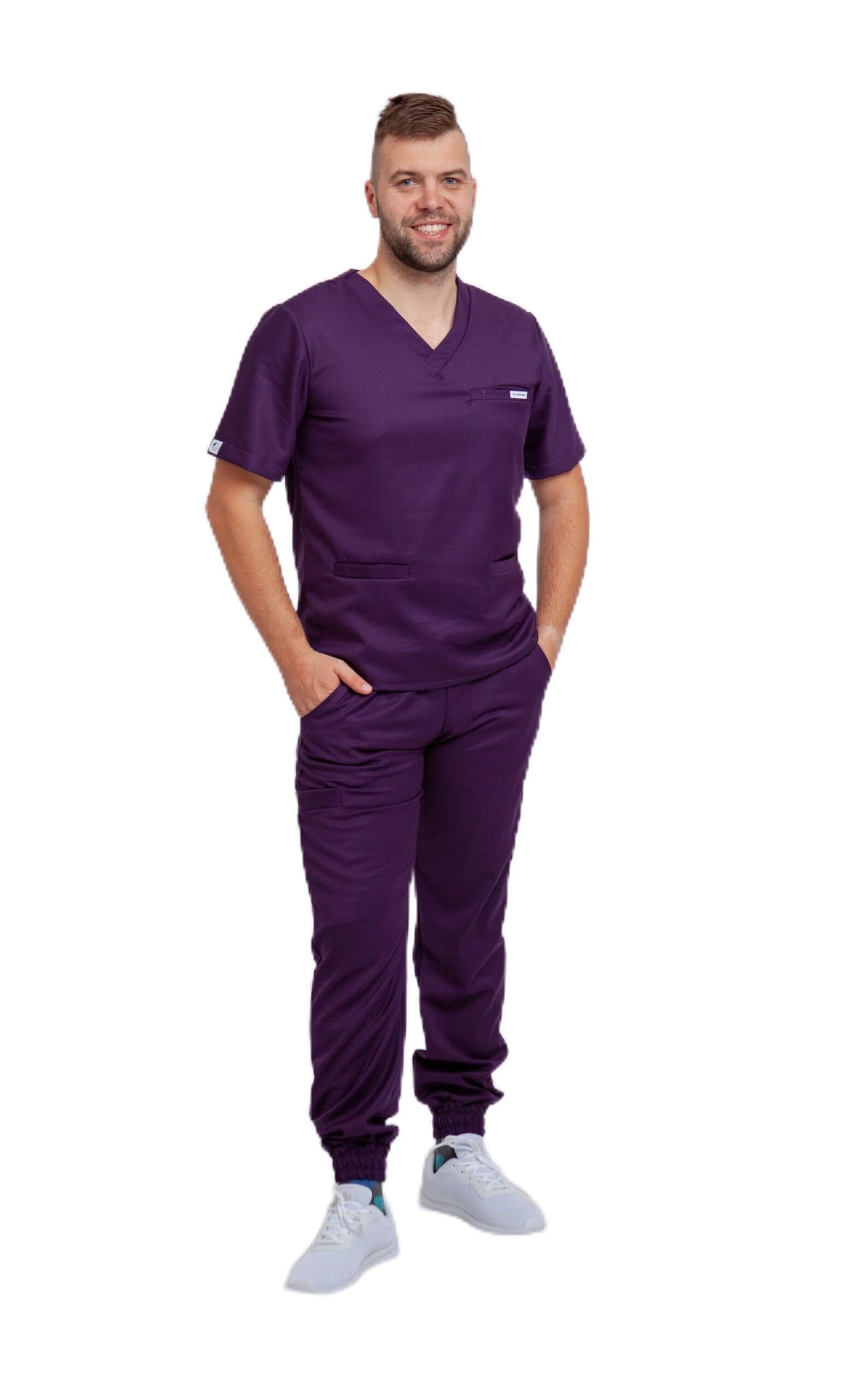 Comfy Jogger męski komplet medyczny z bluzą i spodniami
