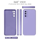 Pikkme Samsung Galaxy S20 FE / S20 FE 5G Back Cover Soft Matte Liquid Silicone TPU | Camera Protection | Shockproof Slim Back Case for Samsung Galaxy S20 FE / S20 FE 5G (Purple) gallery image