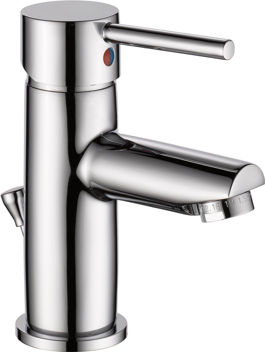 Delta Faucet 559LF-HGM-PP Delta Faucet Trinsic, Single Handle Bathroom Faucet 5 Gpm, Chrome