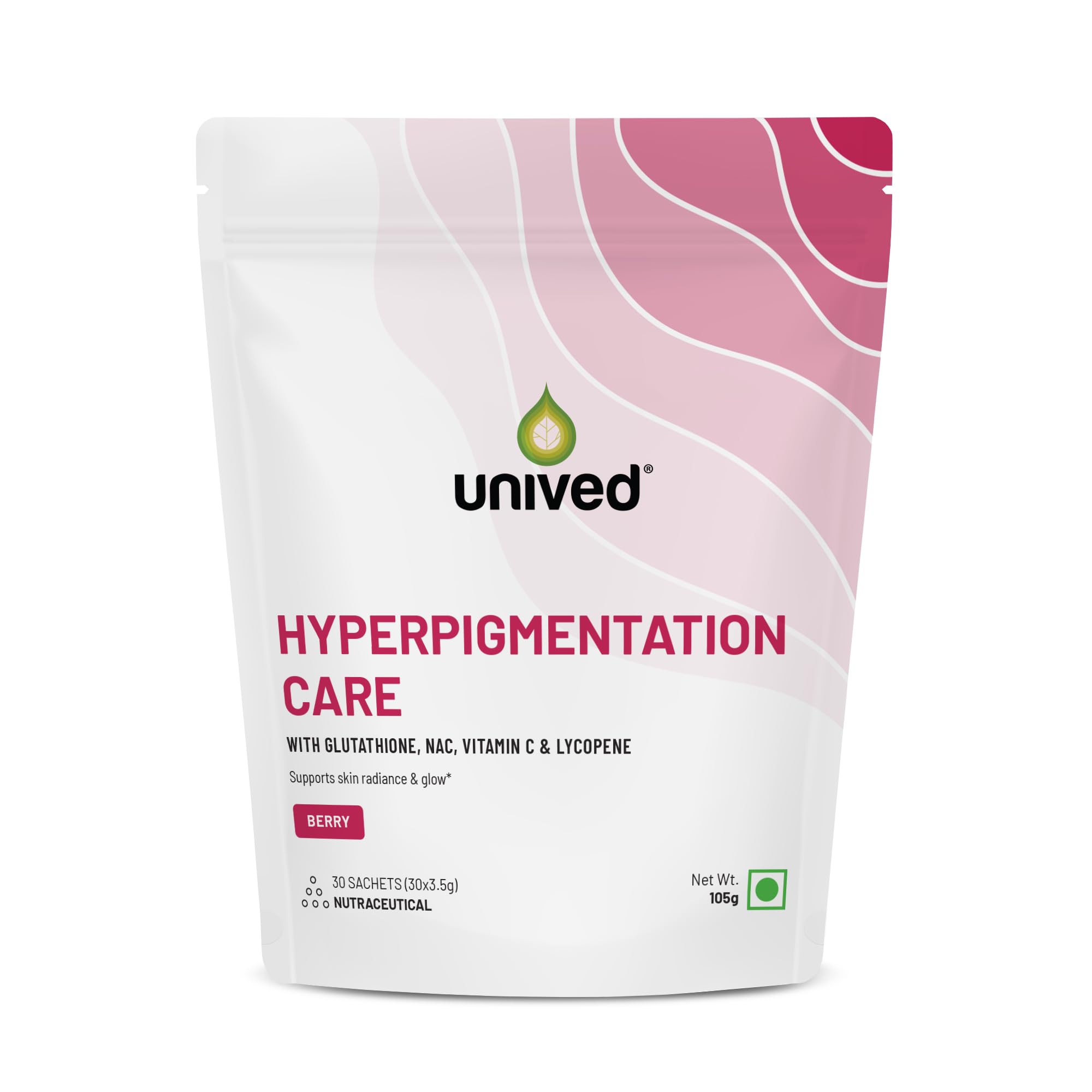 Unived Hyperpigmentation Care | L-Glutathione 500mg Packed With Antioxidant Support for Radiant & Glowing Skin | Helps Reduce Hyperpigmentation, Dark Spots & Age Spots | Berry, 30 Servings (B0CKSGXPNW) Amazon Price History, Amazon Price Tracker