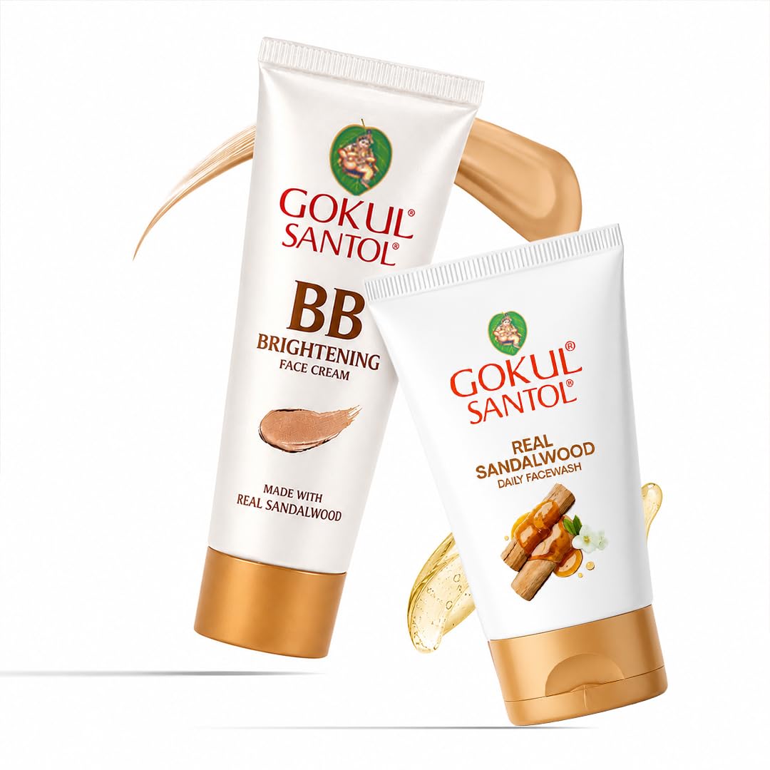 Pure Sandalwood Facewash & Daily BB Cream Combo-picture-47