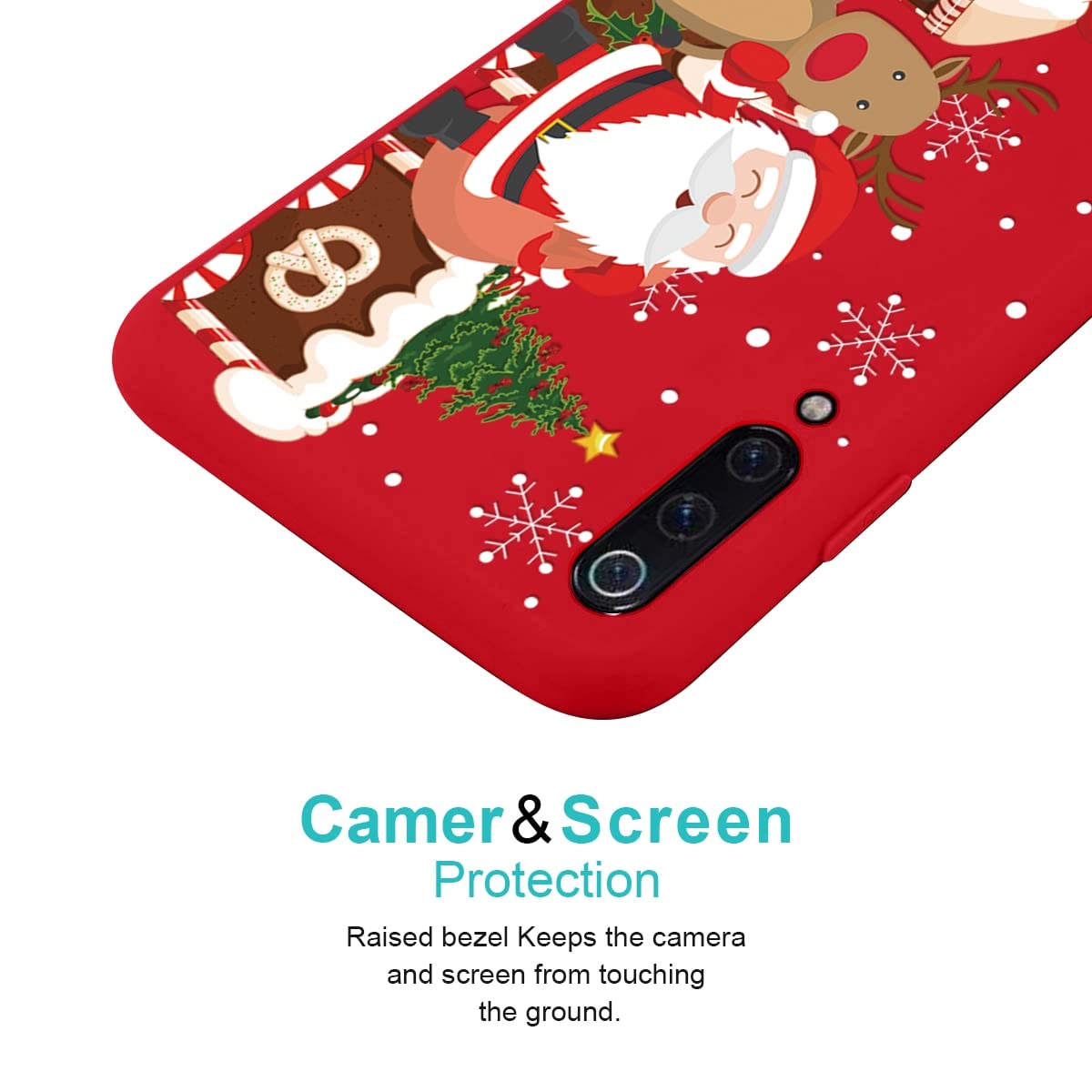 Yoedge 2 Pezzi Natale Cover per Xiaomi Redmi Note 11S 4G / 11