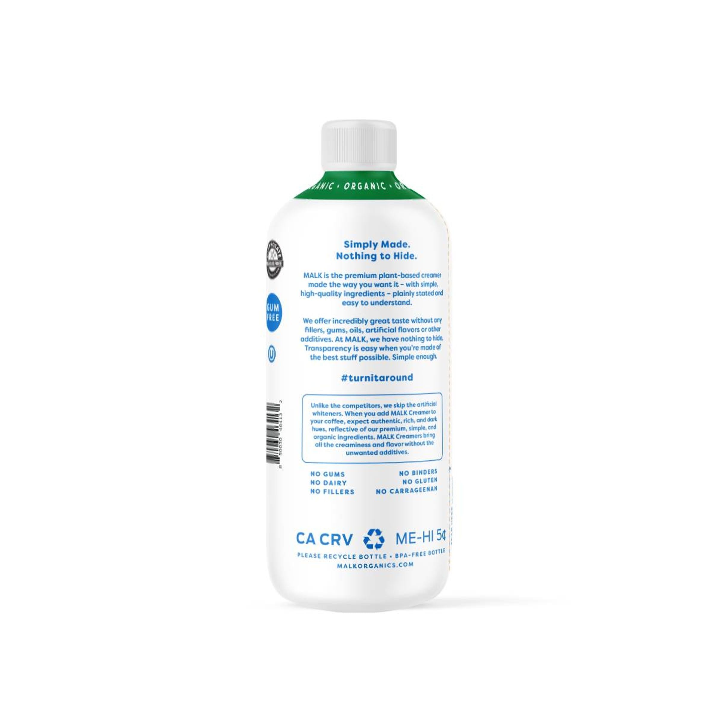 Malk Organic Caramel Almond Creamer 16 Fz — view 3